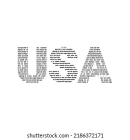American logo font vector graphics