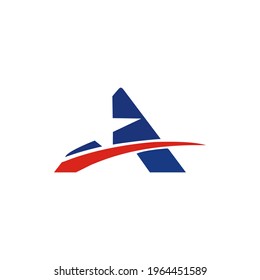 american logo , simple and clean
