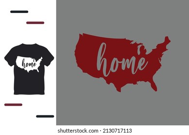 American lover t shirt design