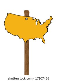 american map banner