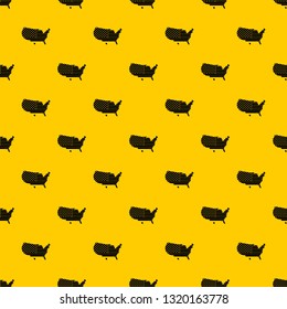 American map pattern seamless vector repeat geometric yellow for any design