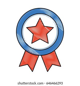 american medal with star
