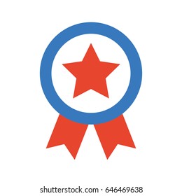 american medal with star