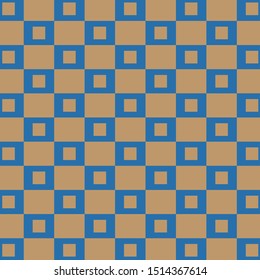 American Memphis vector - retro basic texture, repeated Andean lines, square.