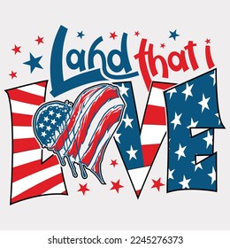 American Mimi , American Flag vector and t-shirt design