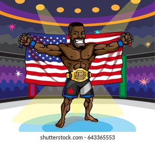 American mma winner
