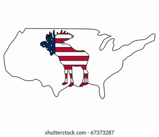 American moose