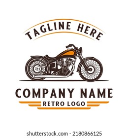 American Motorcycle Club Isolated vector logo. Logo Templates