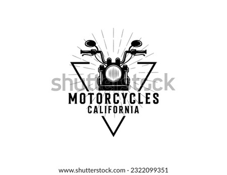 American Motorcycle Club Logo Design Vector Isolated. Ready made logo template set vector isolated