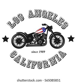American Motorcycle. Logo .Vevtor Illustration
