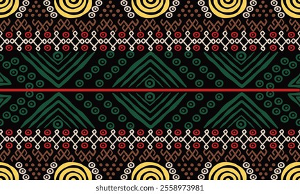 American mud cloth African tribal geometric, bohemian pattern, elements, zigzag, tribal design, vector illustration, African mud cloth bogolan pattern, tribal Aztec pattern design, for textile, carpet