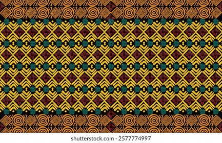 American mud cloth African tribal geometric, bohemian pattern, elements, zigzag, tribal design, vector illustration, African mud cloth bogolan pattern, tribal Aztec pattern design, for textile, carpet