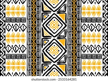 Padrão boêmio de tecido tribal de pano de lama americano,elementos geométricos,ziguezague,design tribal,ilustração vetorial,padrão bogolano de pano de lama africano,design de padrão asteca tribal para têxtil,fashioncarpet.