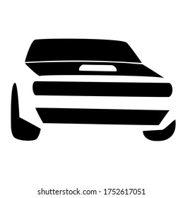 American Muscle Car Vectorkonzept