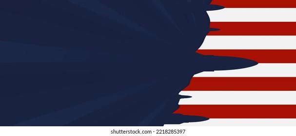 American National Holiday with Copy space Area. Suitable to be placed on content with that theme