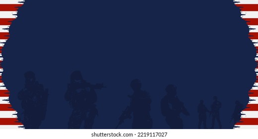 American National Holiday with Copy space Area. Suitable to be placed on content with that theme