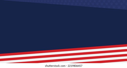 American National Holiday with Copy space Area. Suitable to be placed on content with that theme