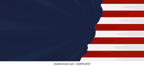 American National Holiday with Copy space Area. Suitable to be placed on content with that theme