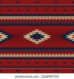 American Native Seamless design in wallpaper, Fabric, home decor