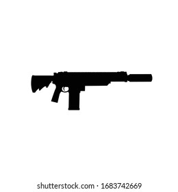 An American Next Generation Squad Weapon Rifle (NGSW) 
