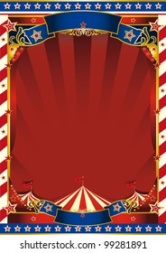 american old striped circus background. An american circus background for you