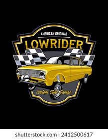 American Original Lowrider Retro Design