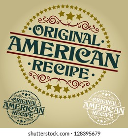 American Original Recipe Seal / Badge