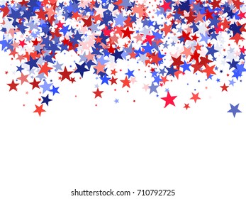 American Patriot Day Flying Stars Background Stock Vector (Royalty Free ...