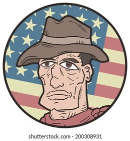 American patriot icon