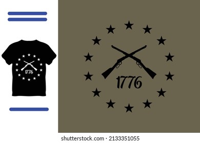 American patriot t shirt design