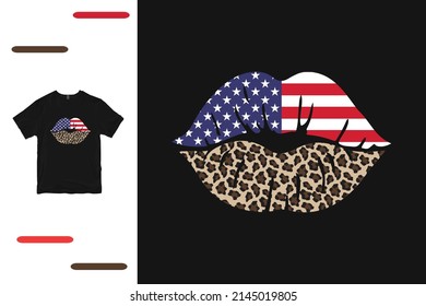 American patriot t shirt design