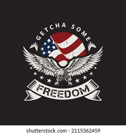 american patriot t shirts freedom eagle flag logo symbol iconic vector design template