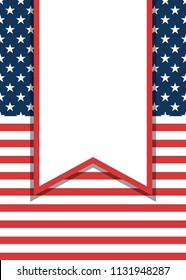 American Patriotic Flyer Background