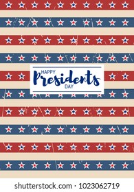 American patriotic stars and lettering design message. Background for card, banner, poster or flyer.