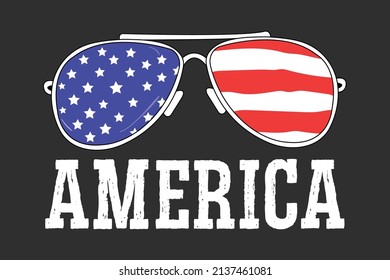 Amerikanischer Patriots-Shirt-Design