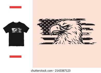 Diseño de camisetas de patriotas estadounidenses