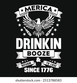 American Patriots T-shirt Design illustration