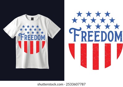 American Patriots T-shirt Design Vector Illustration