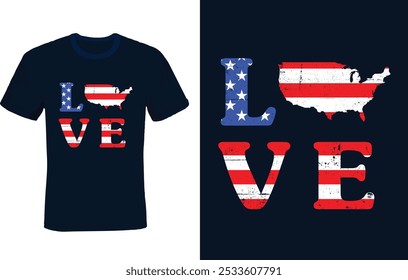 American Patriots T-shirt Design Vector Illustration