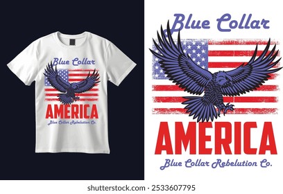 American Patriots T-shirt Design Vector Illustration