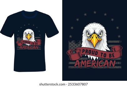 American Patriots T-shirt Design Vector Illustration