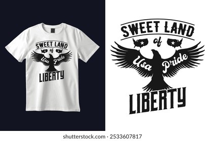 American Patriots T-shirt Design Vector Illustration