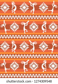 American pattern. Ethnic seamless ornament.