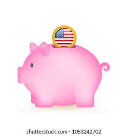 American Piggy Bank Savings