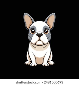 American Pit Bull Terrier vector illustration