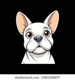 American Pit Bull Terrier Vektorillustration