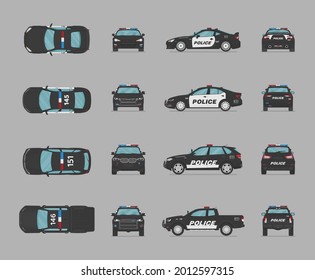 922 Cop car side view Images, Stock Photos & Vectors | Shutterstock