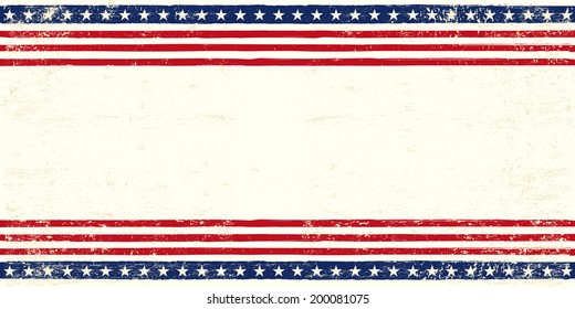 American postcard. An american postcard for you with a large empty space for your text
