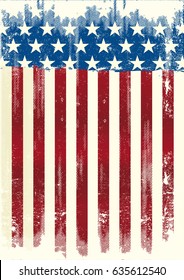 American poster background