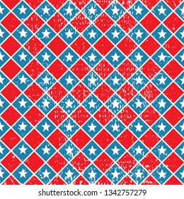 American poster for your message. American vector background.